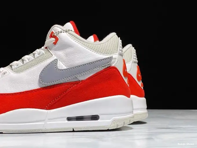 Bmlin CJ0939-100 White Air University Jordan Retro Tinker Red 3 0602
